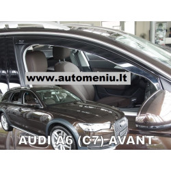 AUDI A6 (C7) 2011 → 2018 Sedanas Langų vėjo deflektoriai priekinėms durims