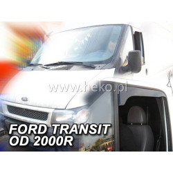 FORD TRANSIT 2 durų 2000 → (OPK) trumpi Langų vėjo deflektoriai priekinėms durims