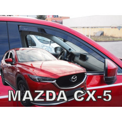 MAZDA CX – 5 5 durų 2017 → Langų vėjo deflektoriai priekinėms durims