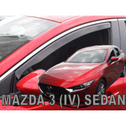 MAZDA 3 IV 2019 → SEDANAS Langų vėjo deflektoriai priekinėms durims