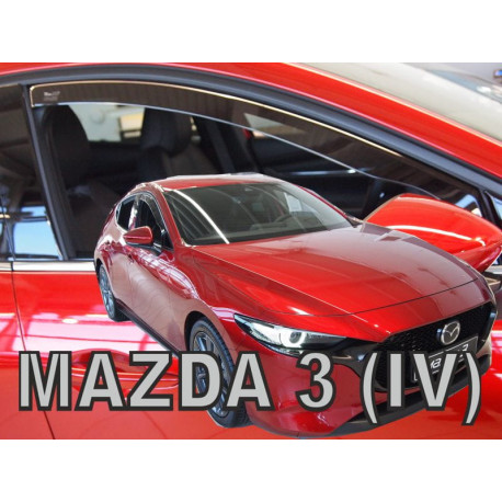 MAZDA 3 IV 2019 → HEČBEKAS Langų vėjo deflektoriai priekinems durims