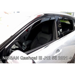 NISSAN QASHQAI III J12 5 durų 2021 → (+OT) Langų vėjo deflektoriai keturioms durims