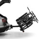 THULE EASYFOLD XT 13 kontaktų dviračių laikiklis ant vežti tris dviračius