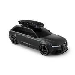 THULE VECTOR ALPINE BLACK METALIC aerodinaminė stogo bagažinė