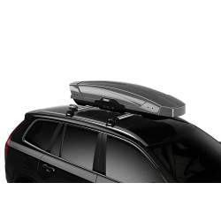 THULE MOTION XT SPORT 300L TITAN GLOSSY aerodinaminė stogo bagažinė