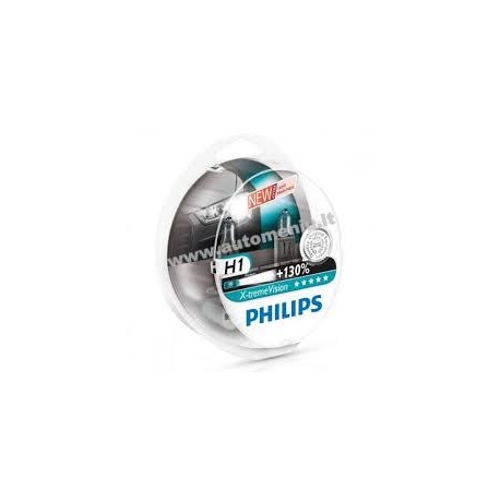 Philips lemputės 55W 12V H1 Philips X-treme Vision + 130%