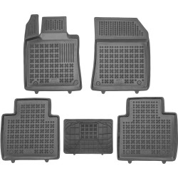 CITROEN DS9 E - TENSE Hybrid Plug - in (PHEV), 2x4 (FWD), 4x4 (AWD) → Guminiai kilimėliai su borteliais