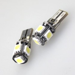  T10 SMD/W5W CAN BUS LED lemputės 